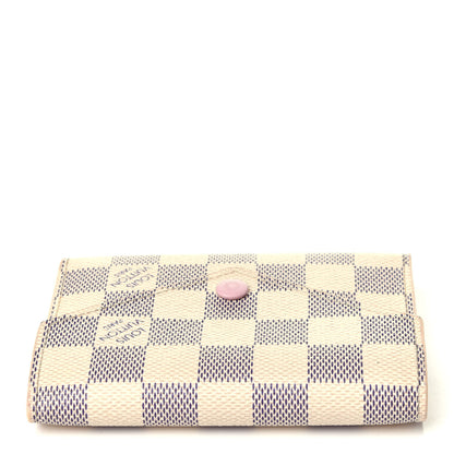 Louis Vuitton Damier Azur Victorine Wallet Rose Ballerine 9 of 9