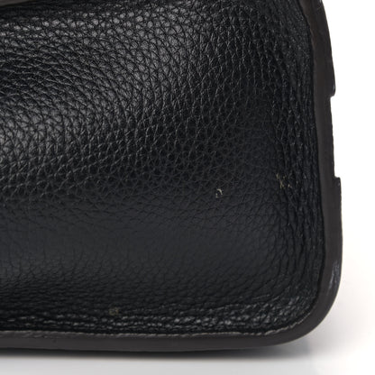 Celine Drummed Calfskin Nano Luggage Black 9 of 12