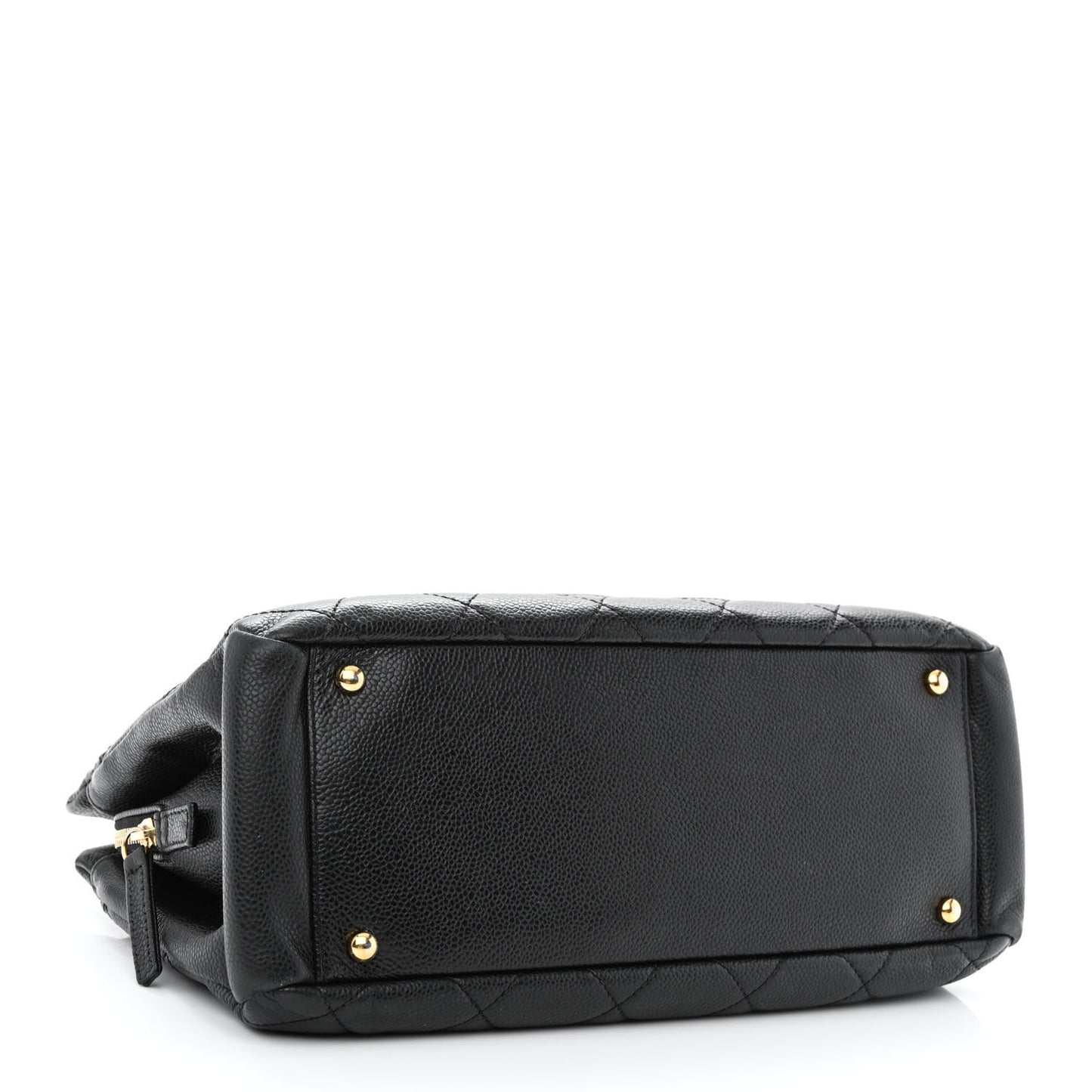 Caviar Quilted CC Timeless Soft Tote Black