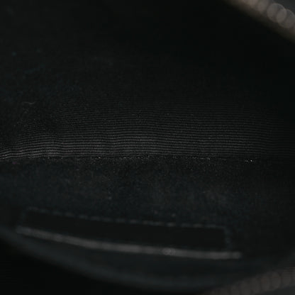 Saint Laurent Calfskin Matelasse Monogram Lou Belt Bag Black 6 of 16