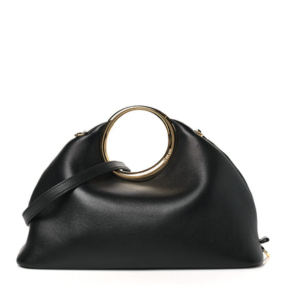 Jacquemus Lambskin Le Calino Ring Top Handle Bag Black 1 of 8