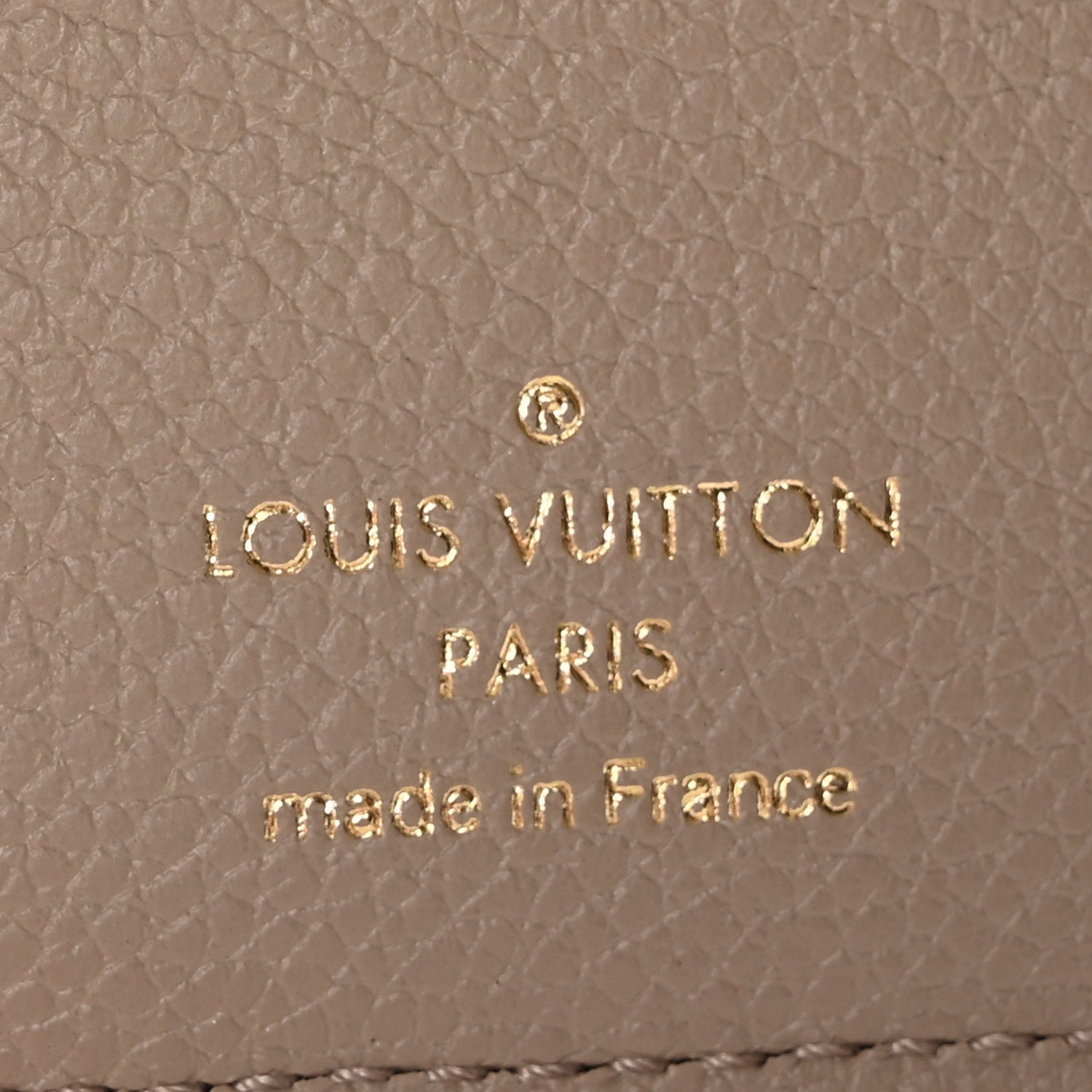 Louis Vuitton Empreinte Monogram Giant Victorine Wallet Tourterelle Creme 6 of 7