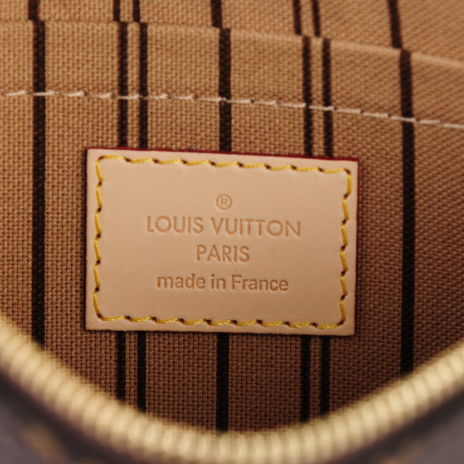 Louis Vuitton Monogram Neverfull MM GM Pochette 6 of 7