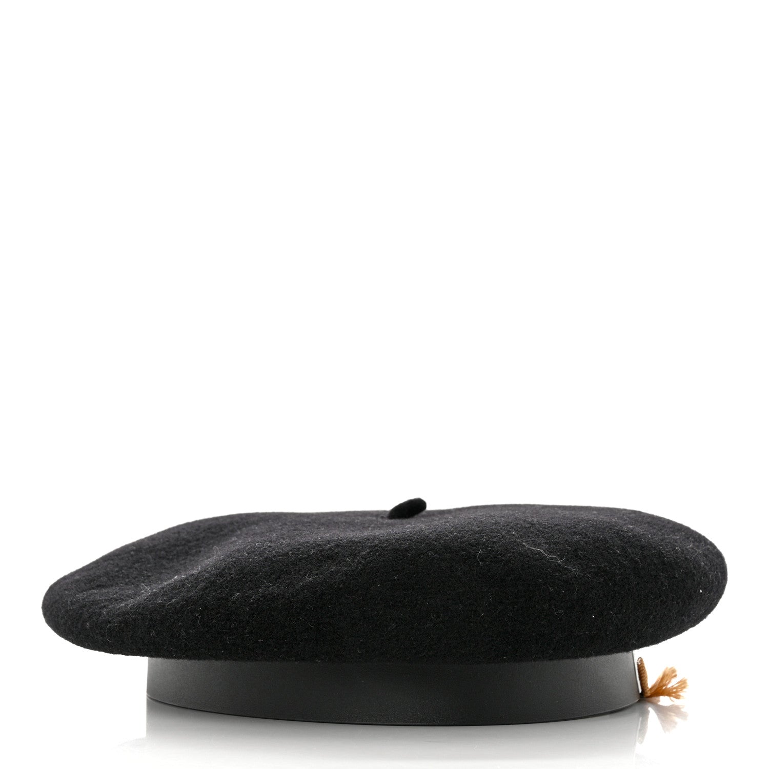 Hermes Merinos Wool Felt Felicity Beret Hat 57 Black 4 of 9