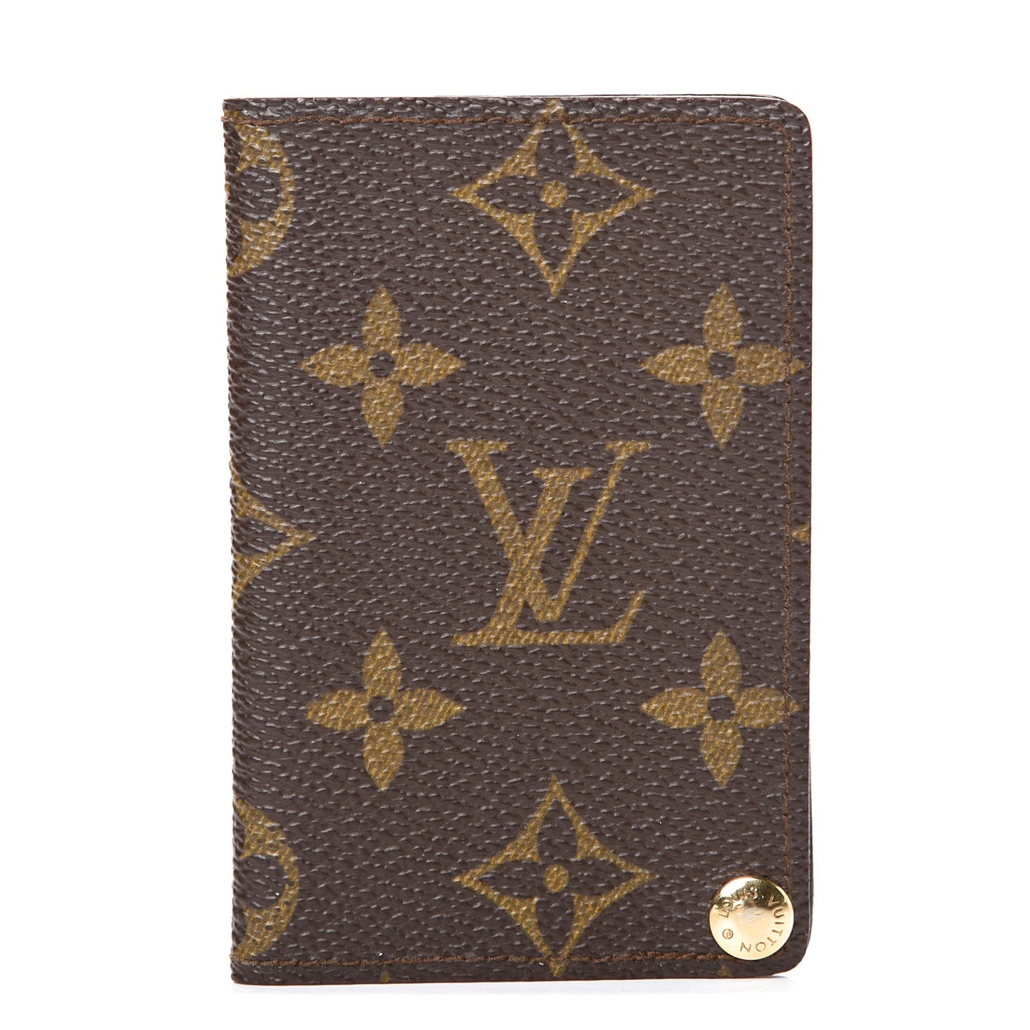 Monogram Credit Card Photo Holder