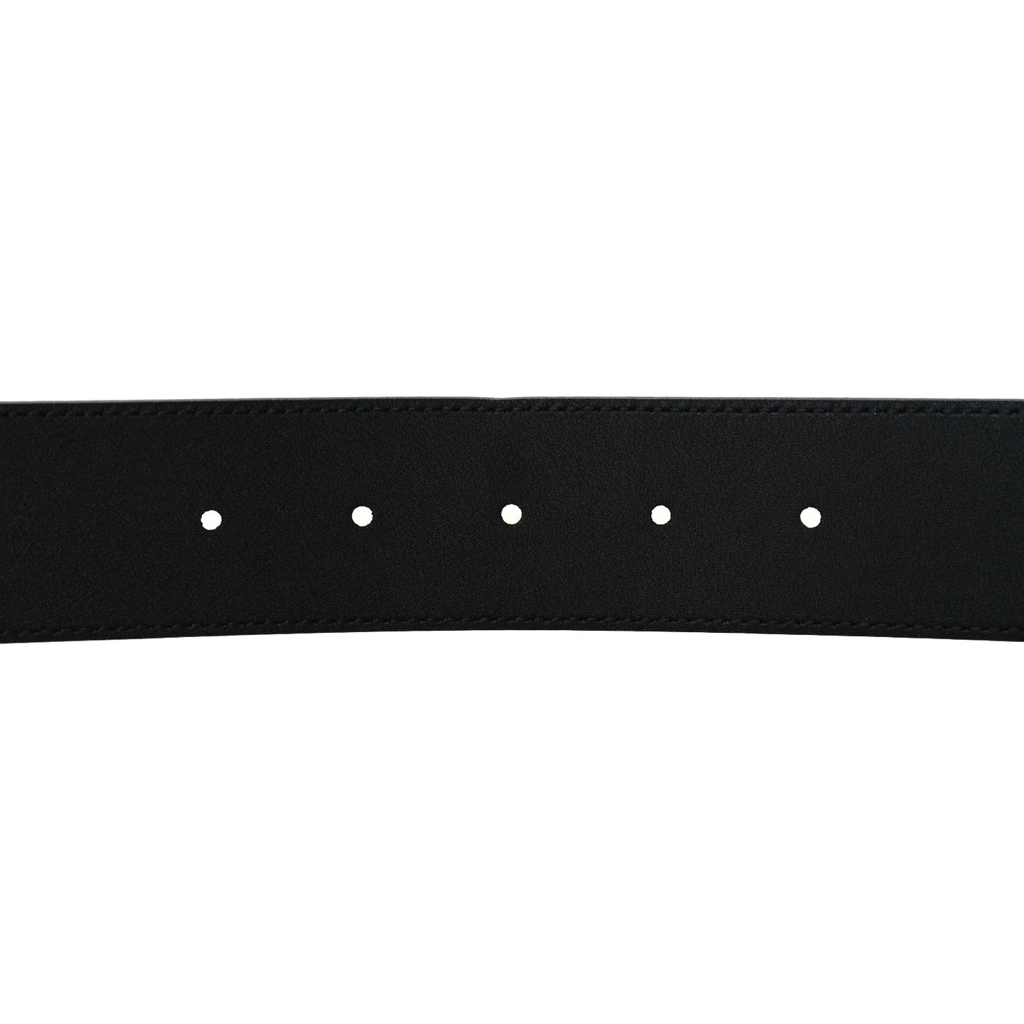 Plutone Calfskin Double G 40mm Belt 85 34 Black