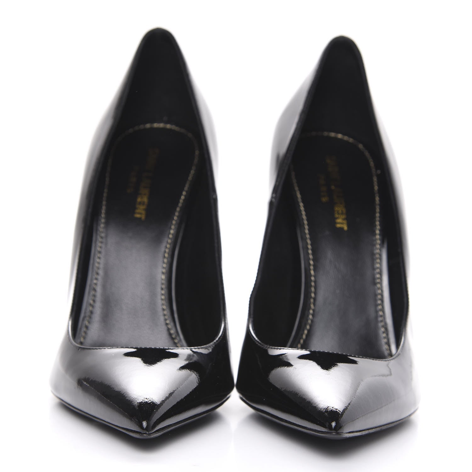 Saint Laurent Patent Opyum 110 Pumps 41.5 Black 2 of 9