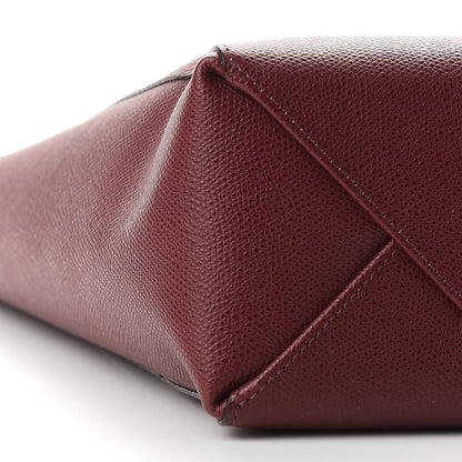 Celine Grained Calfskin Small Vertical Cabas Light Burgundy 7 of 8