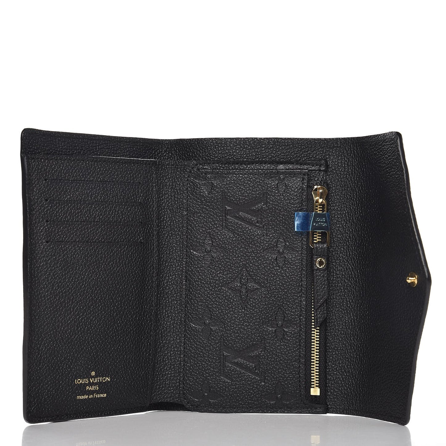 Empreinte Compact Curieuse Wallet Black