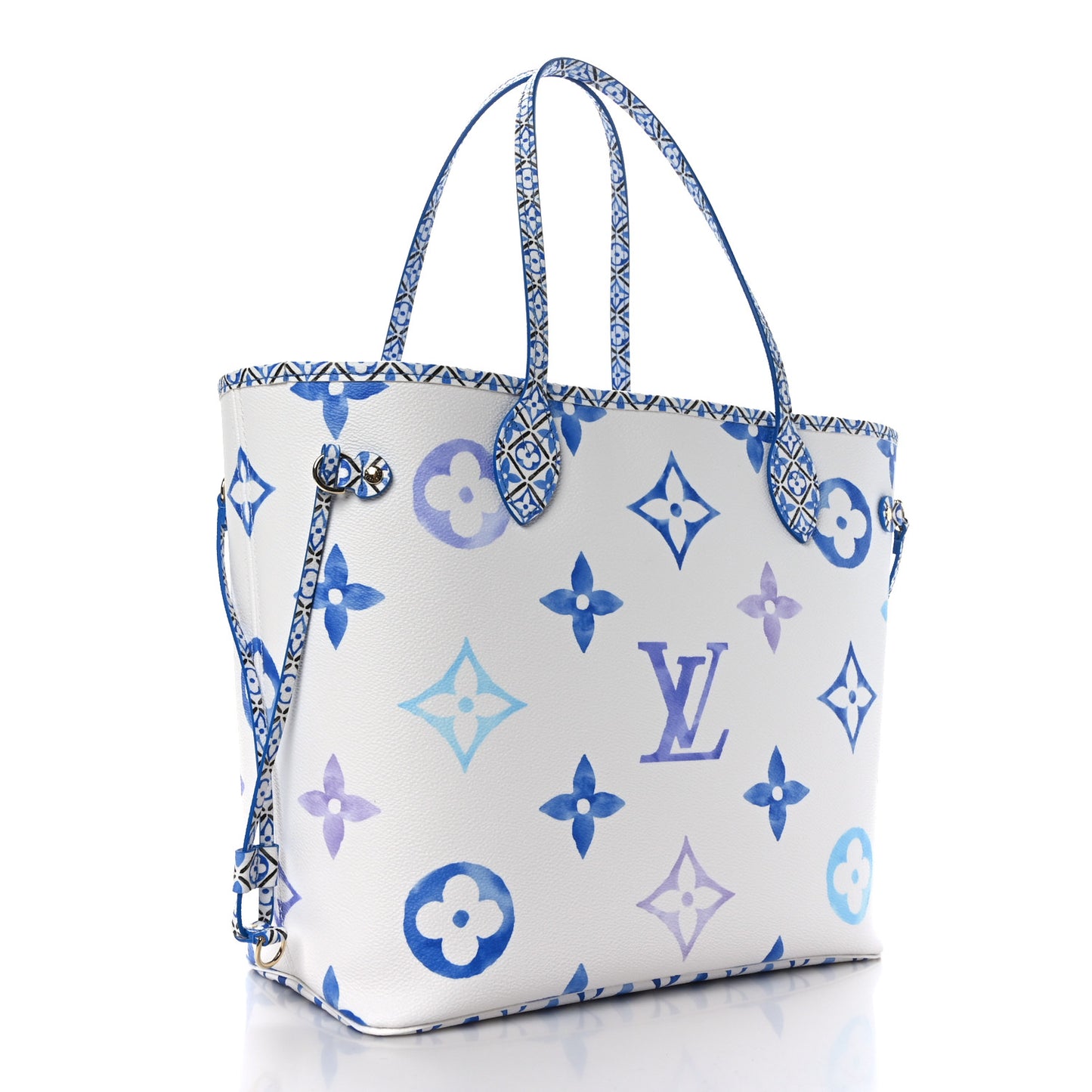 Monogram Giant By The Pool 2.0 Neverfull MM Blue