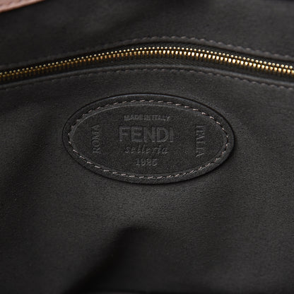 Fendi Cuoio Romano Selleria Small FF Tote Cipria 6 of 8