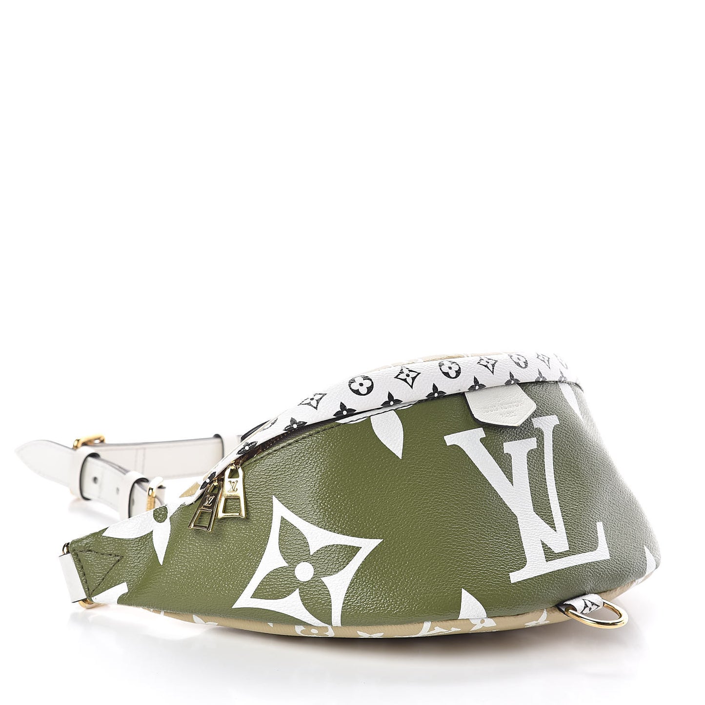 Monogram Giant Bumbag Kaki Beige