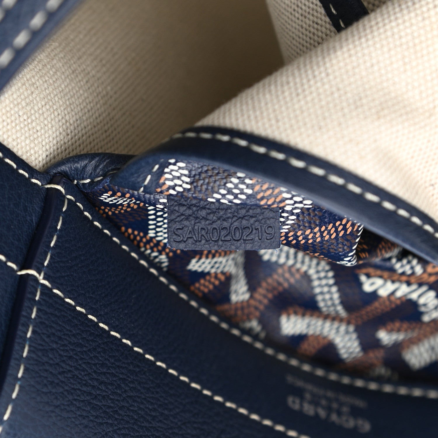 Goyard Goyardine Rouette PM Bleu Marine 8 of 10