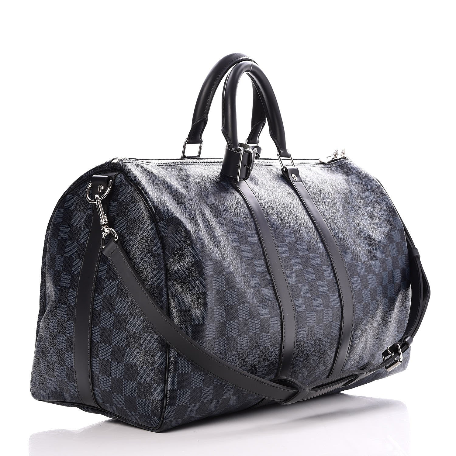 Louis Vuitton Damier Cobalt Keepall Bandouliere 45 3 of 8