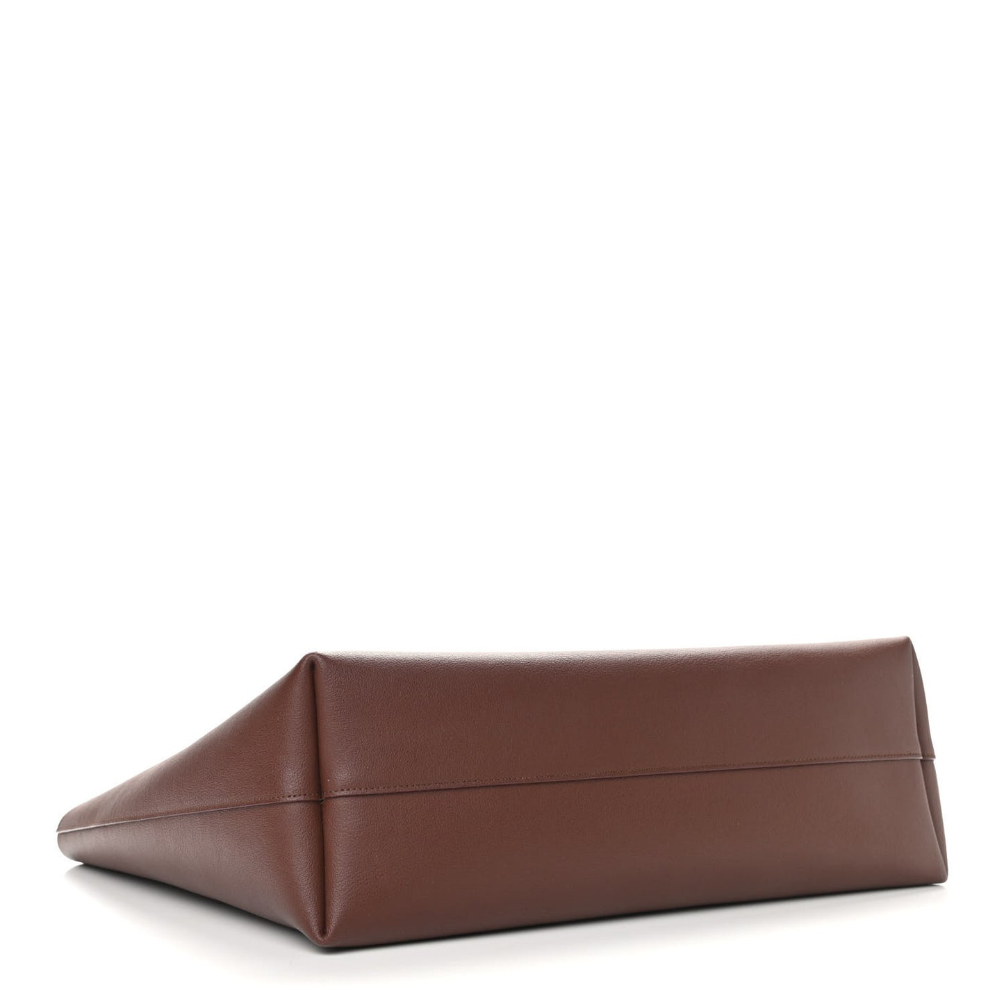 Calfskin Large Shopping Tote Cognac