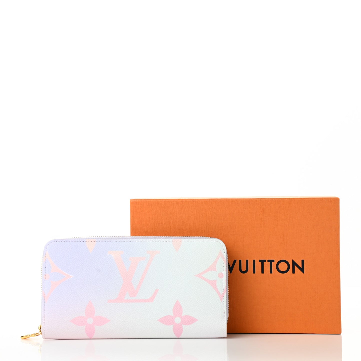 Monogram Giant Spring In The City Zippy Wallet Sunrise Pastel