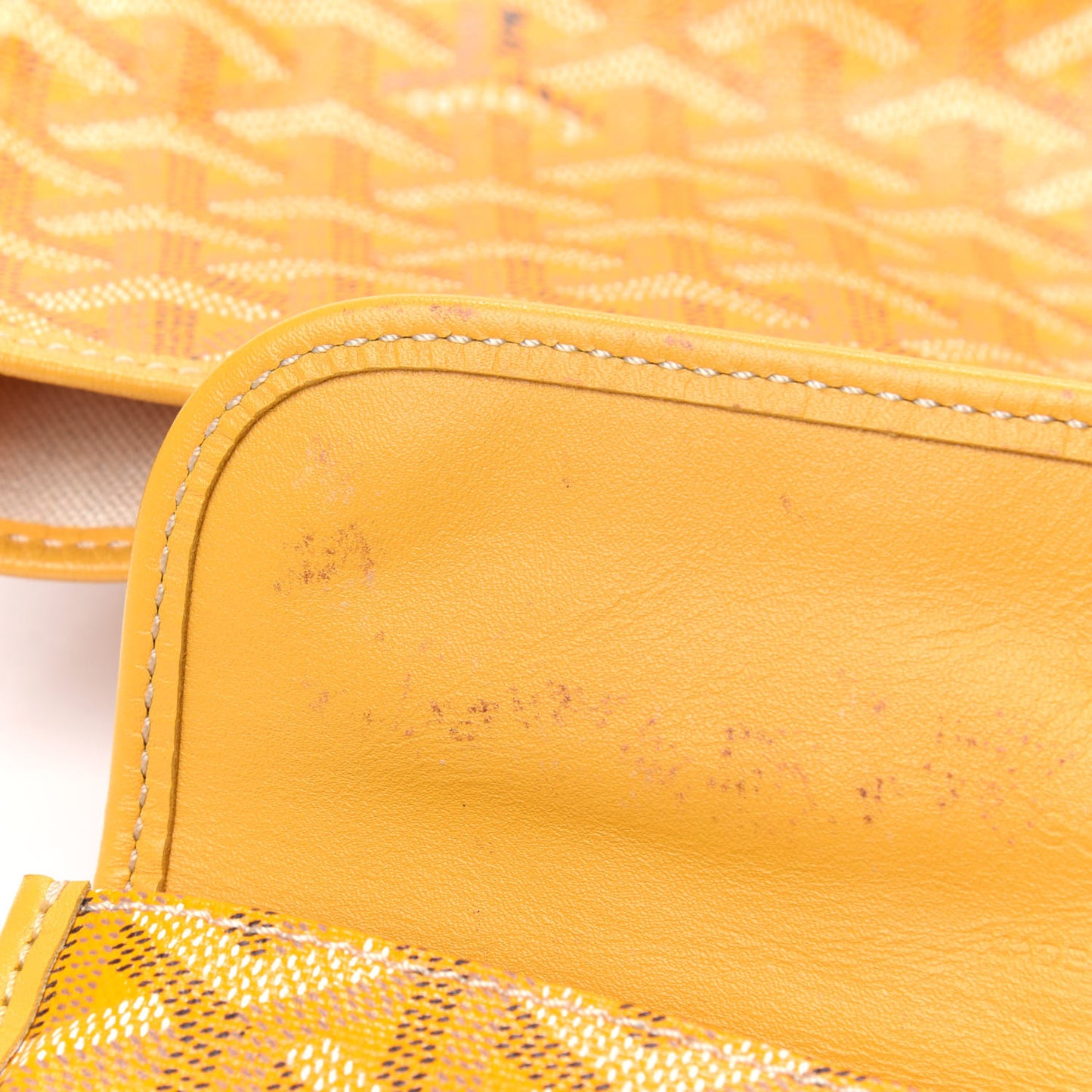 Goyardine Saint Louis PM Yellow