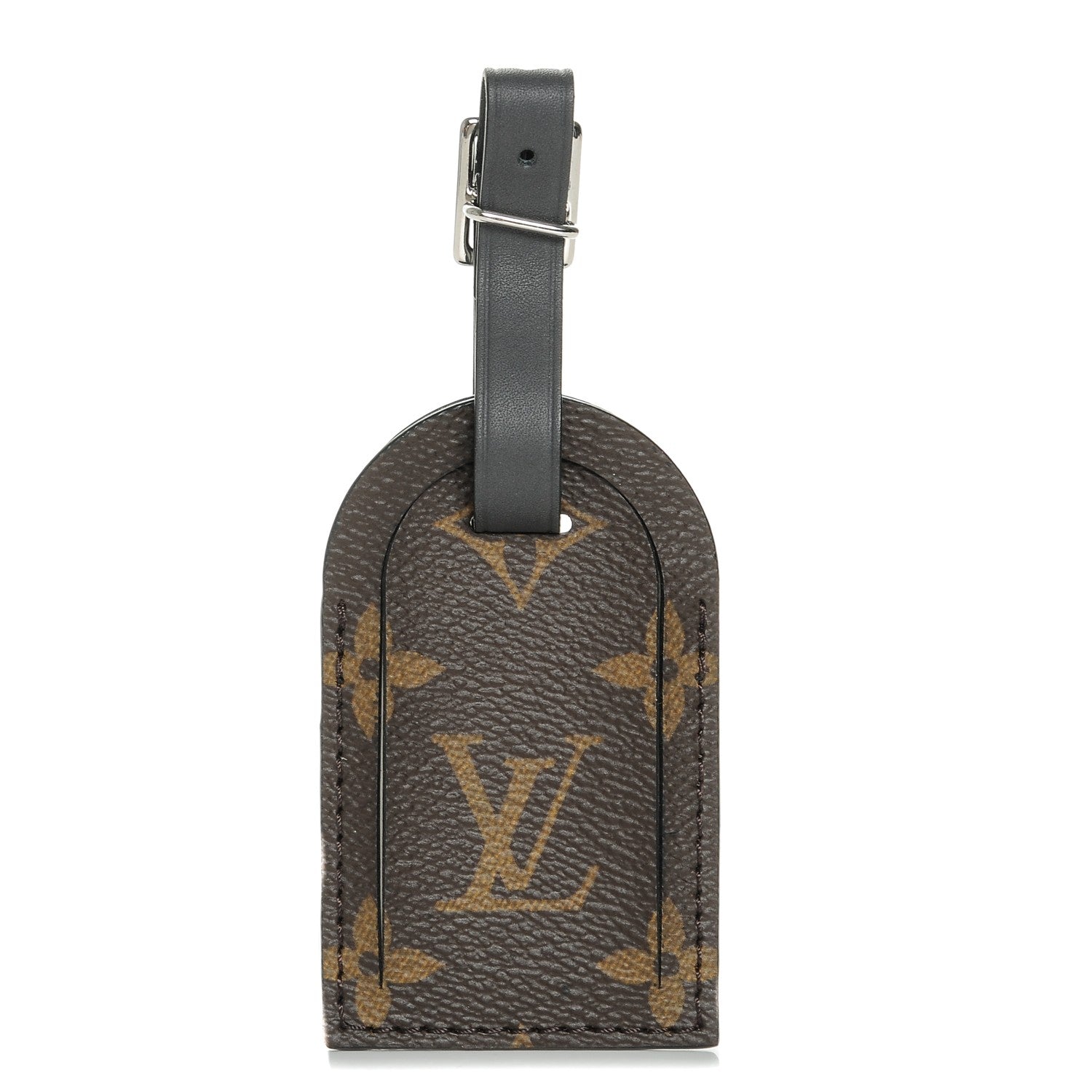 Louis Vuitton Monogram Luggage Tag Black 1 of 3
