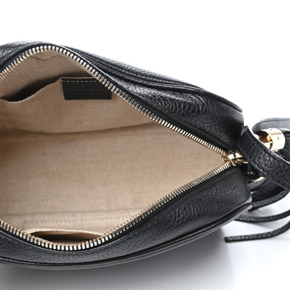 Gucci Pebbled Calfskin Small Soho Disco Bag Black 5 of 9