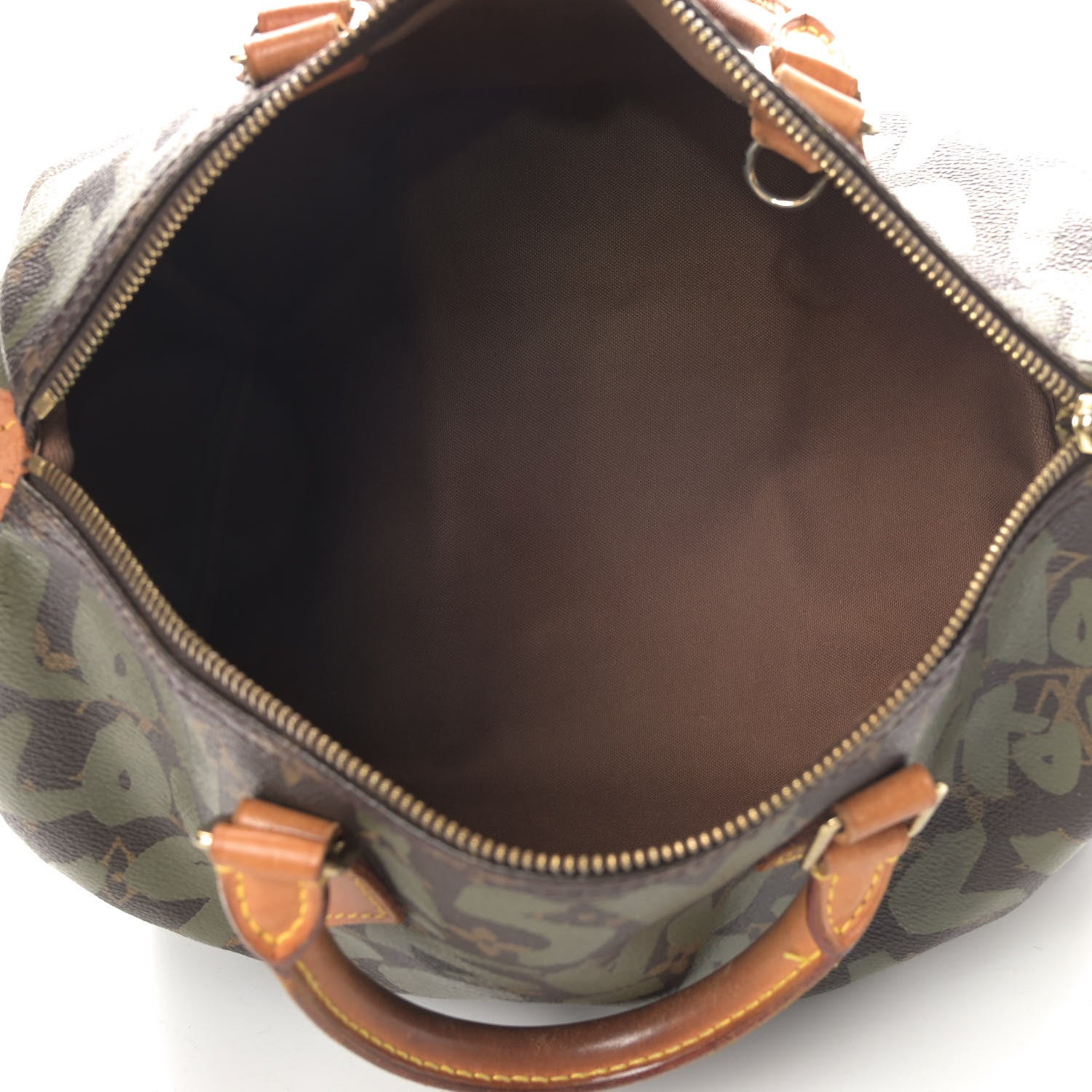 Louis Vuitton Monogram Graffiti Speedy 30 Kaki 4 of 14