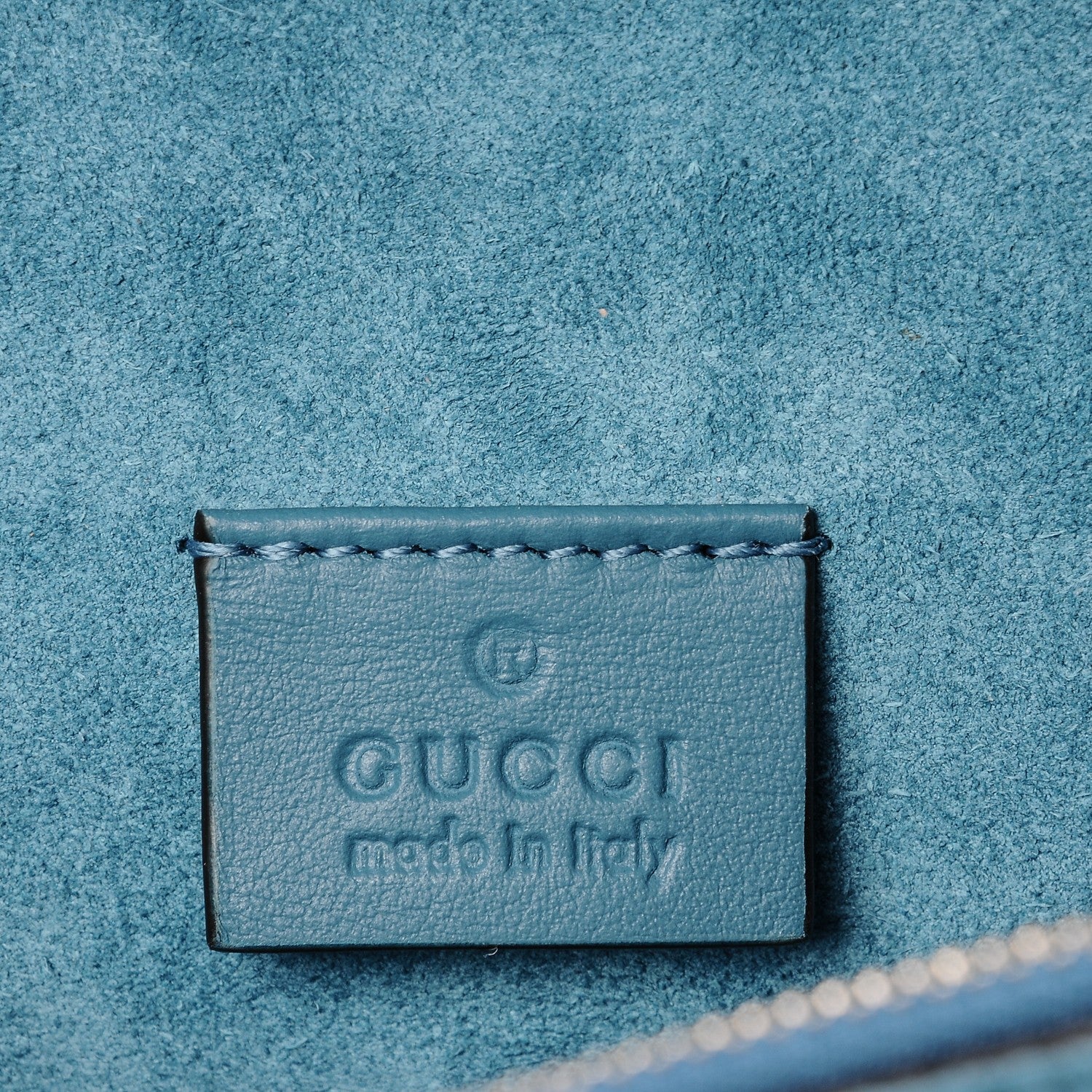Gucci GG Supreme Monogram Angry Cat Embroidered Medium Dionysus Shoulder Bag Beige Ultramarine 6 of 7