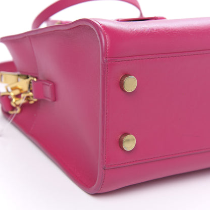 Saint Laurent Calfskin Monogram Baby Cabas Fuchsia 8 of 11