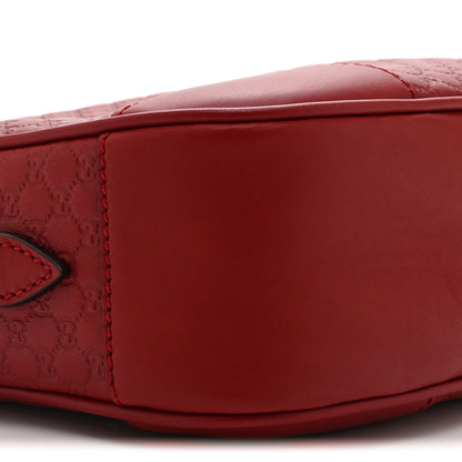 Gucci Microguccissima Mini Bree Messenger Bag Red 10 of 11