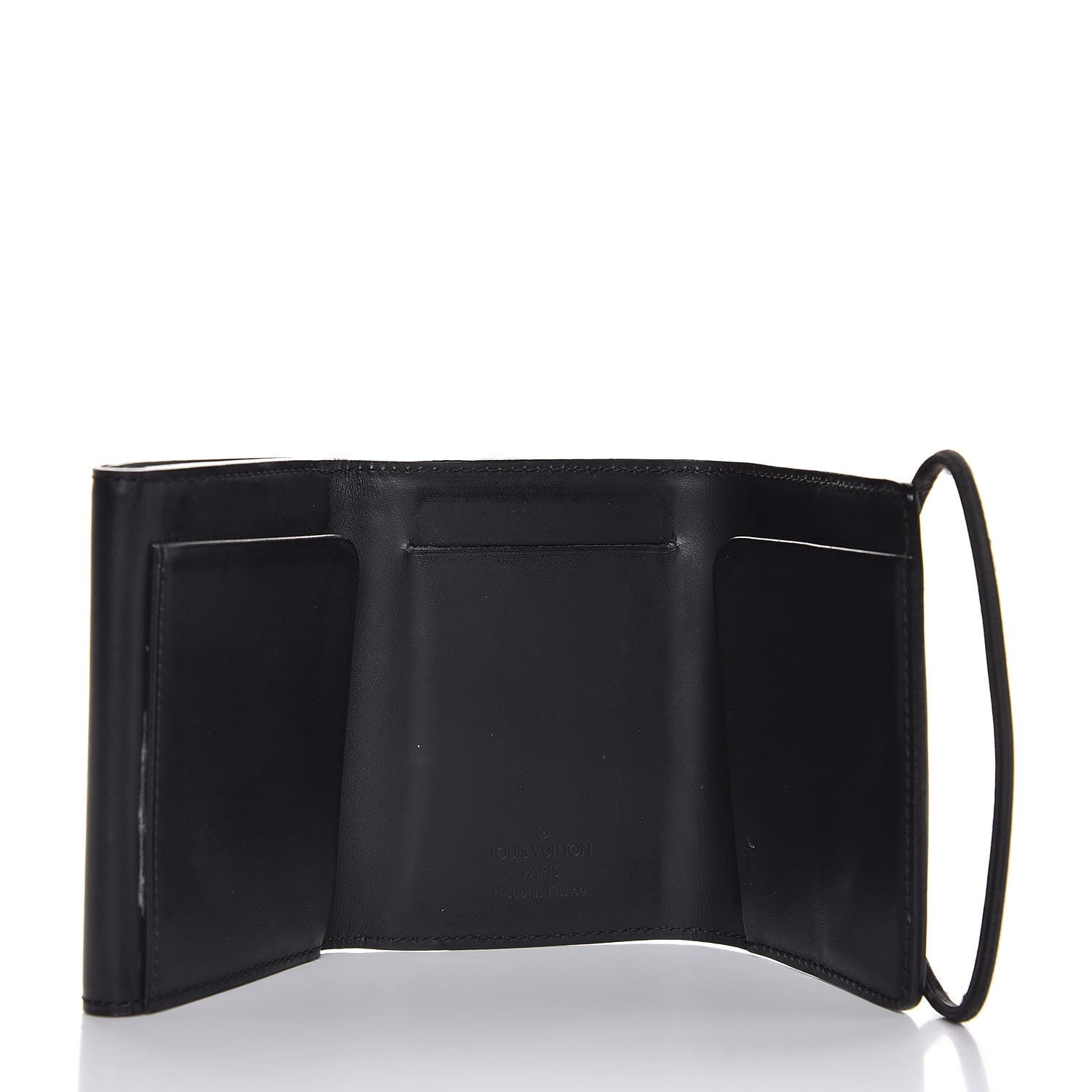 Louis Vuitton Epi Porte Monnaie Elastique Wallet Black 5 of 7
