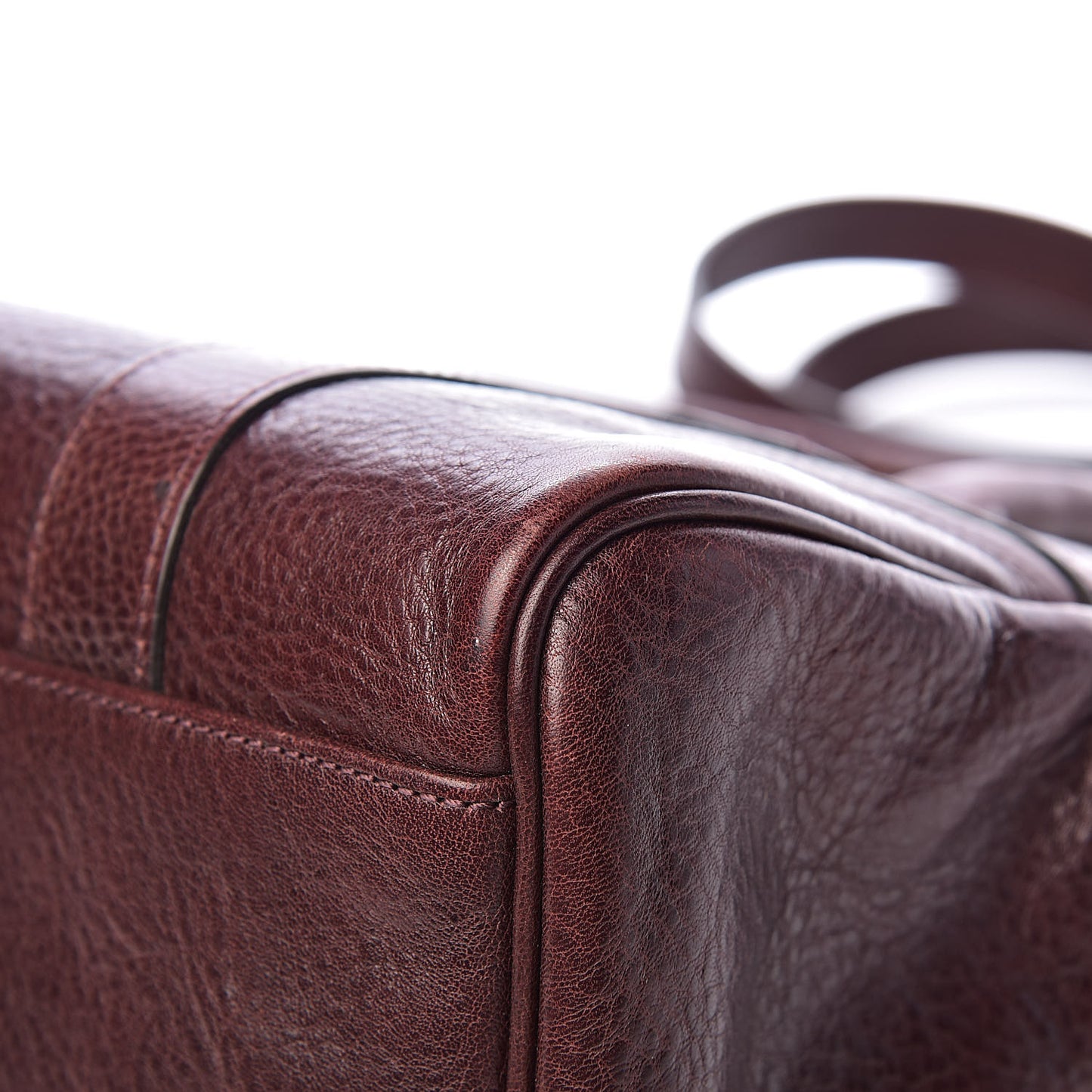 Vegetable Tanned Calfskin Small Bayswater Oxblood