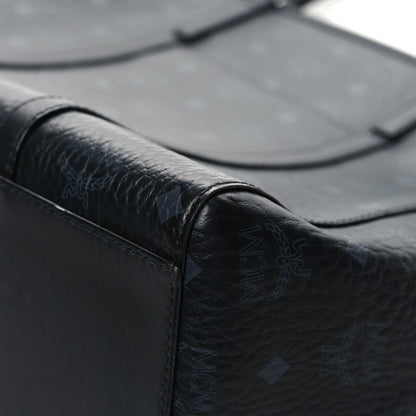 MCM Visetos Toni Shopper Tote Black 11 of 17