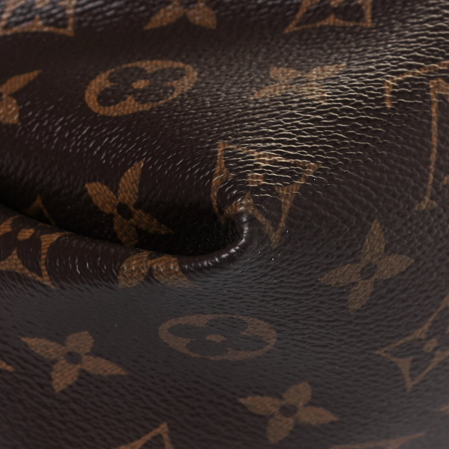 Monogram Flower Zipped Tote PM Black