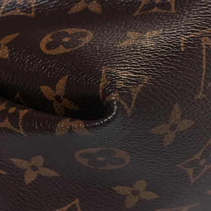Louis Vuitton Monogram Flower Zipped Tote PM Black 10 of 12
