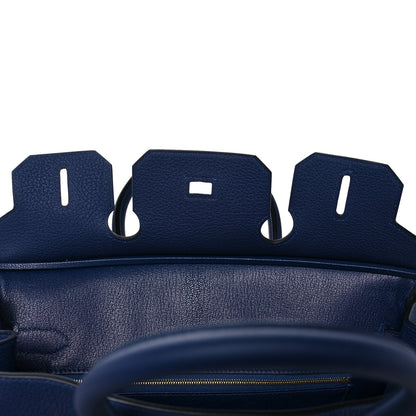 Hermes Togo Birkin 30 Bleu Saphir 19 of 35