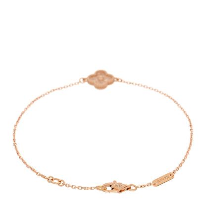 Van Cleef & Arpels 18K Rose Gold Sweet Alhambra Bracelet 2 of 4