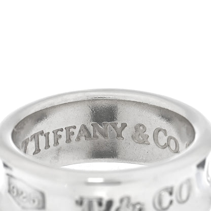 Tiffany Sterling Silver 1837 Band Ring 48 4.5 4 of 4