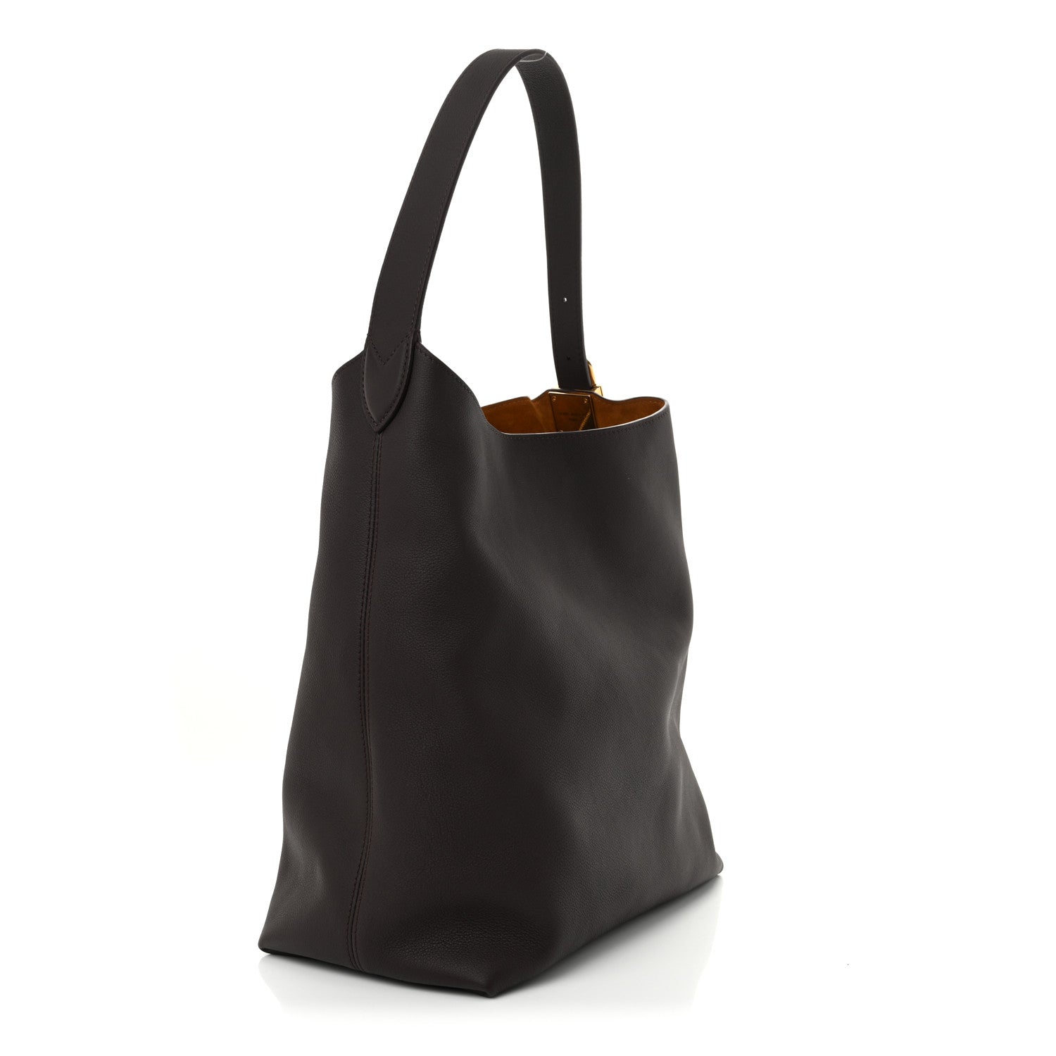 Louis Vuitton Grained Calfskin Low Key Hobo MM Ebene 4 of 10