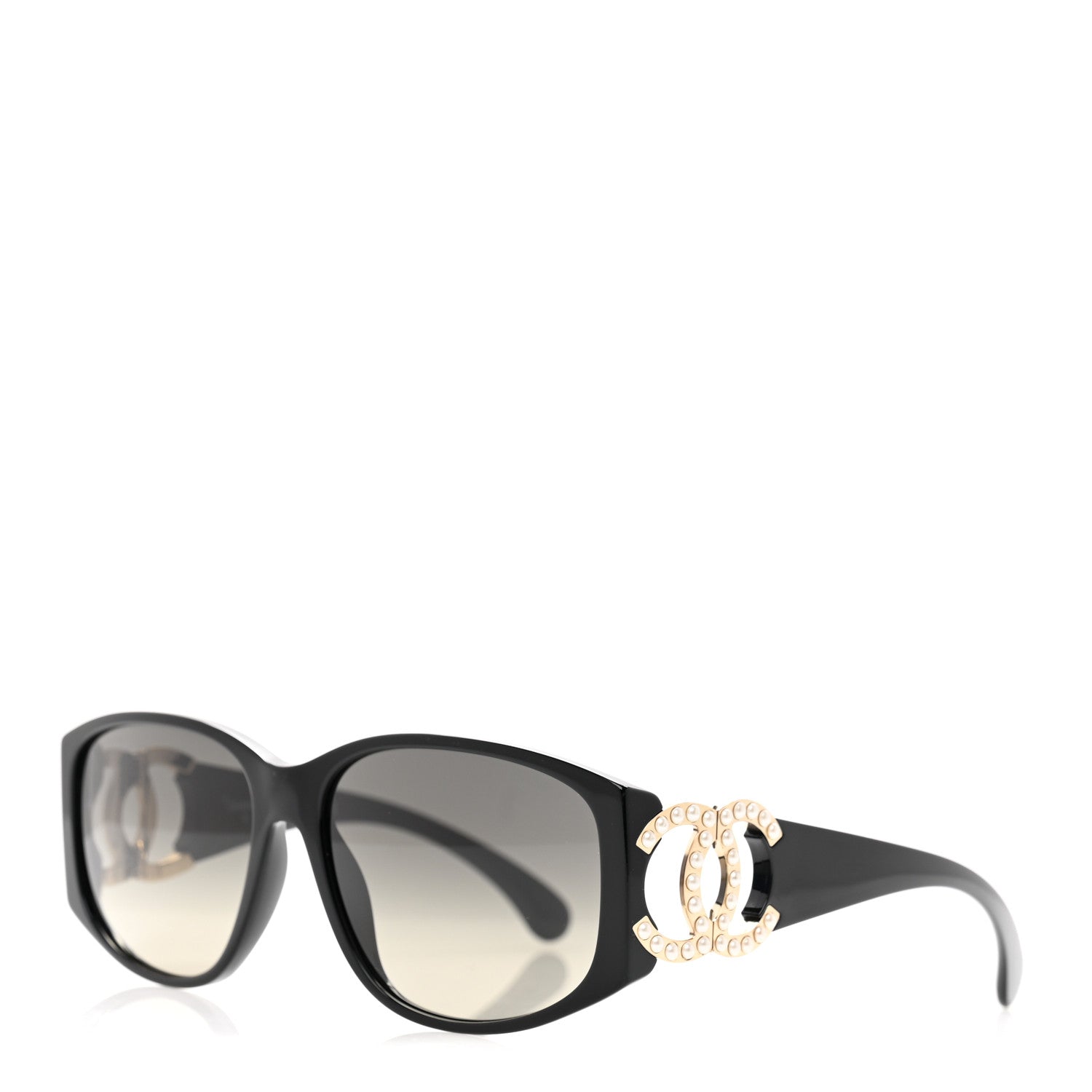 Chanel Pearl CC Sunglasses 71498 Black 1 of 7