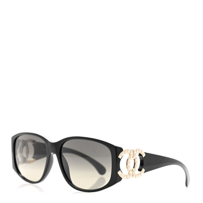 Chanel Pearl CC Sunglasses 71498 Black 1 of 7