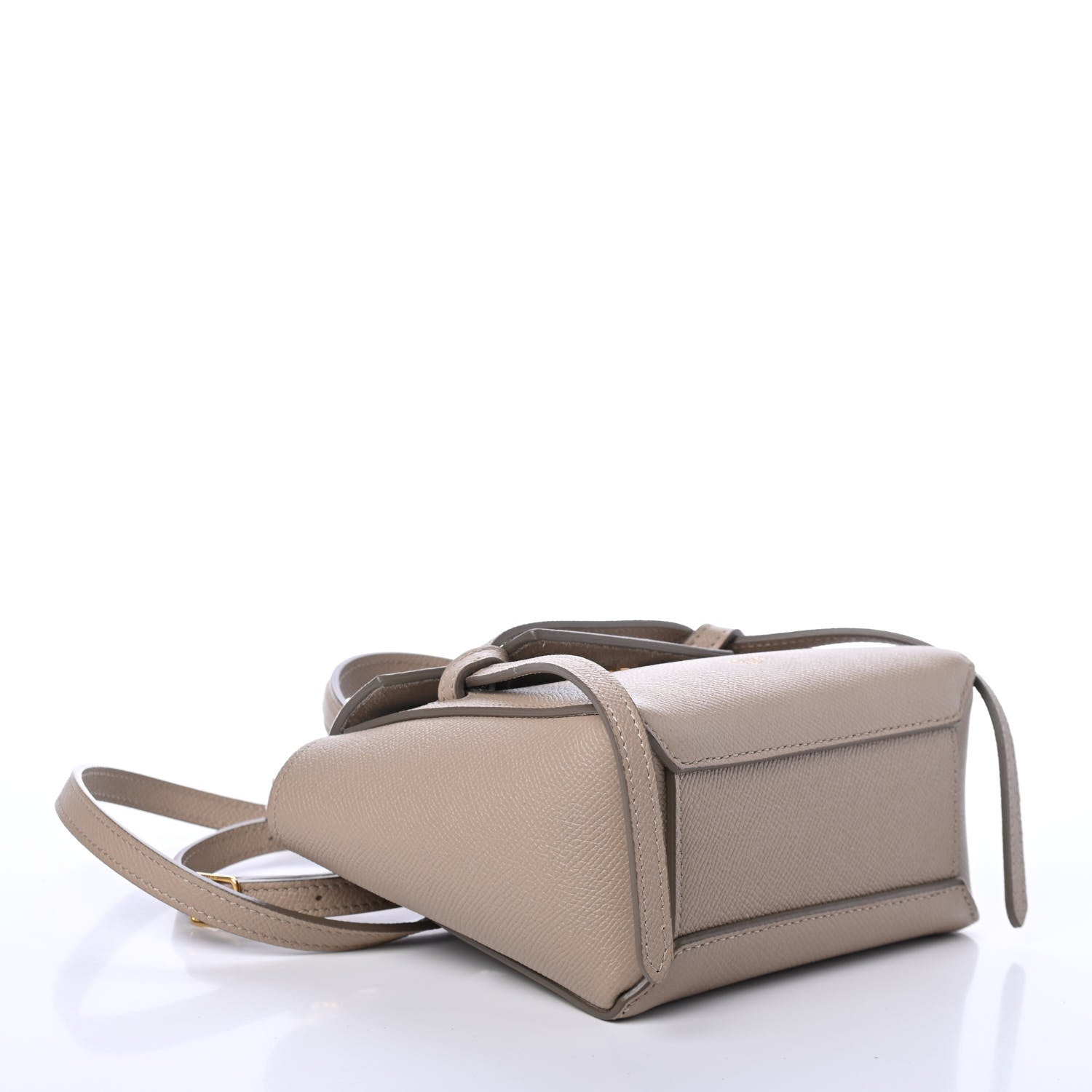 Celine Grained Calfskin Pico Belt Bag Light Taupe 3 of 4