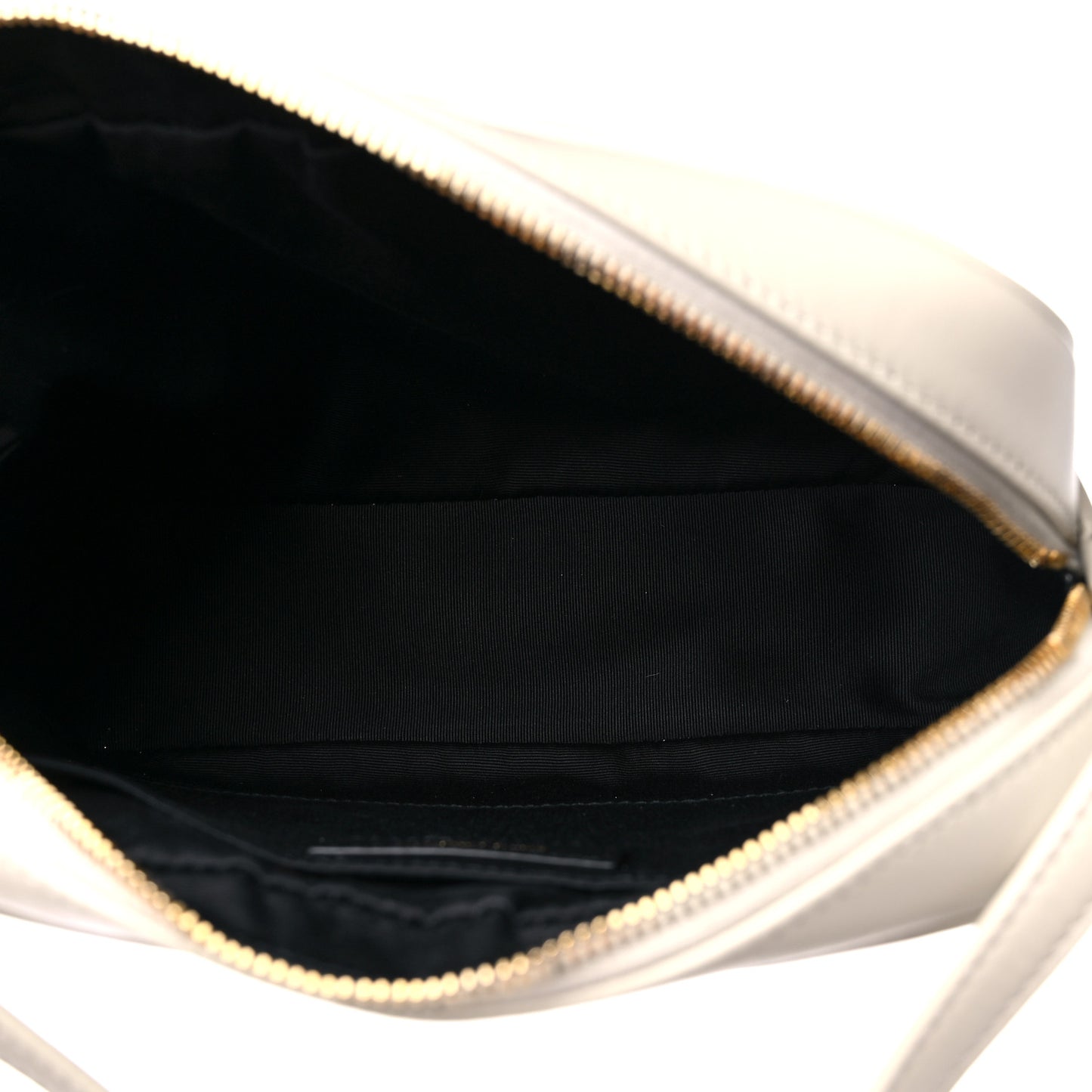Calfskin Matelasse Monogram Lou Camera Bag Crema Soft