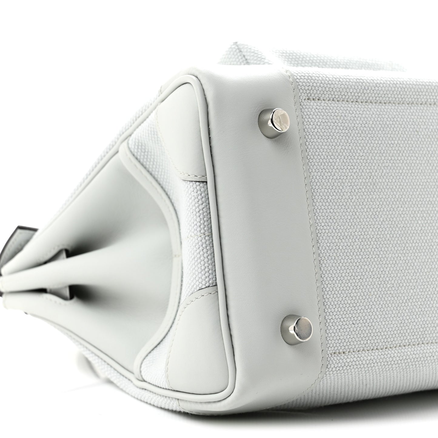 Toile Goeland Swift Cargo Birkin 25 Gris Platine