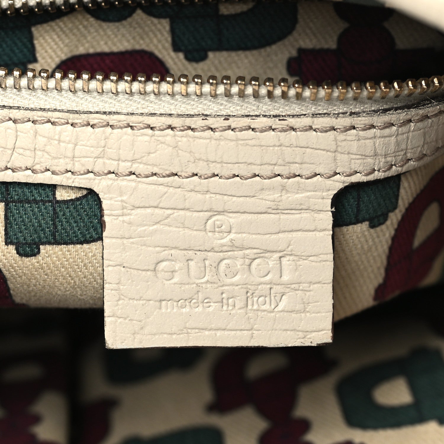 Gucci Monogram Web Jolicoeur Charms Messenger White 6 of 14
