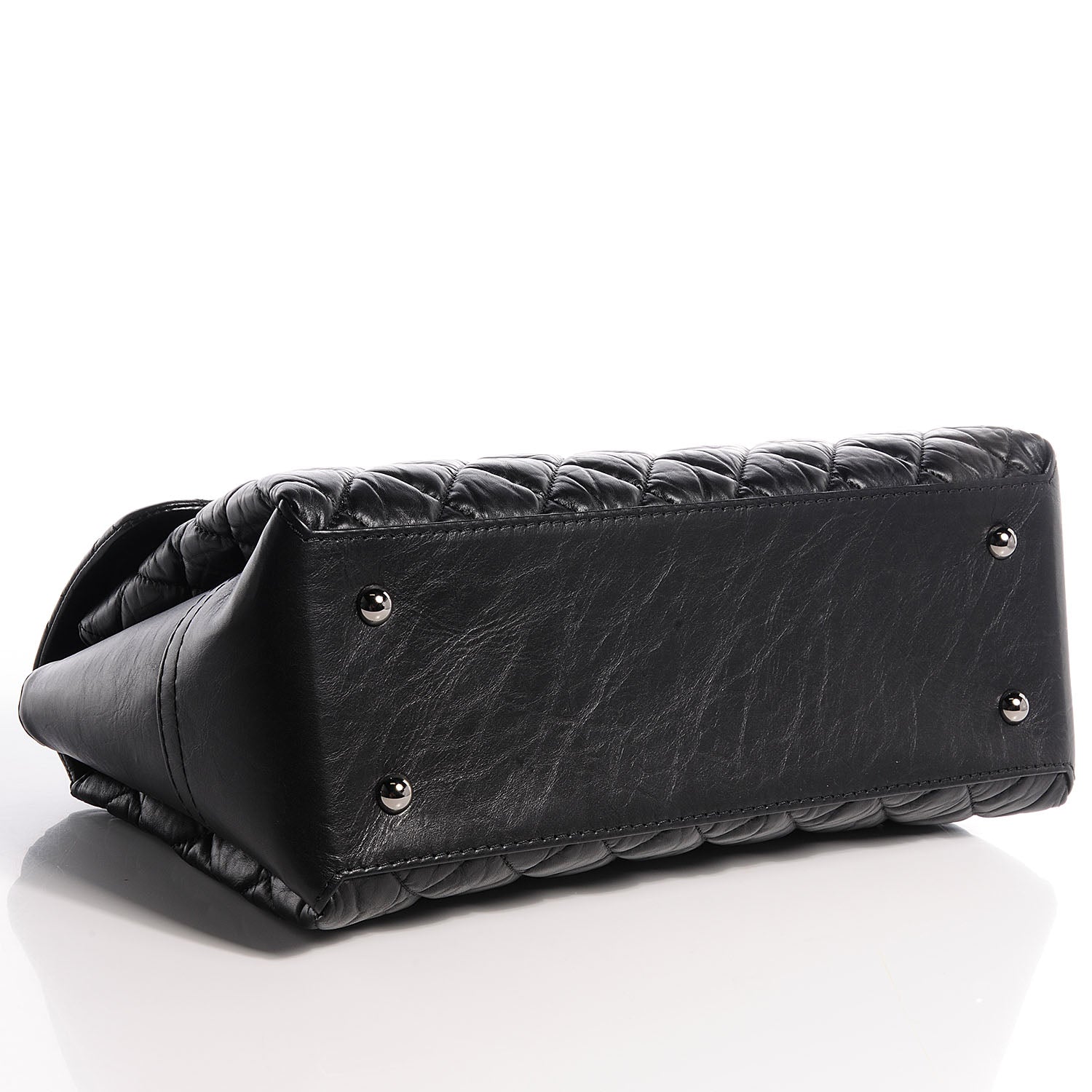 Chanel Calfskin Medium Lady Pearly Flap Black 4 of 9