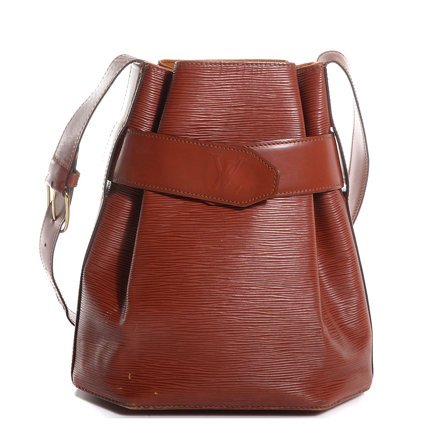 Louis Vuitton Epi Sac D'Epaule Kenyan Fawn 1 of 8