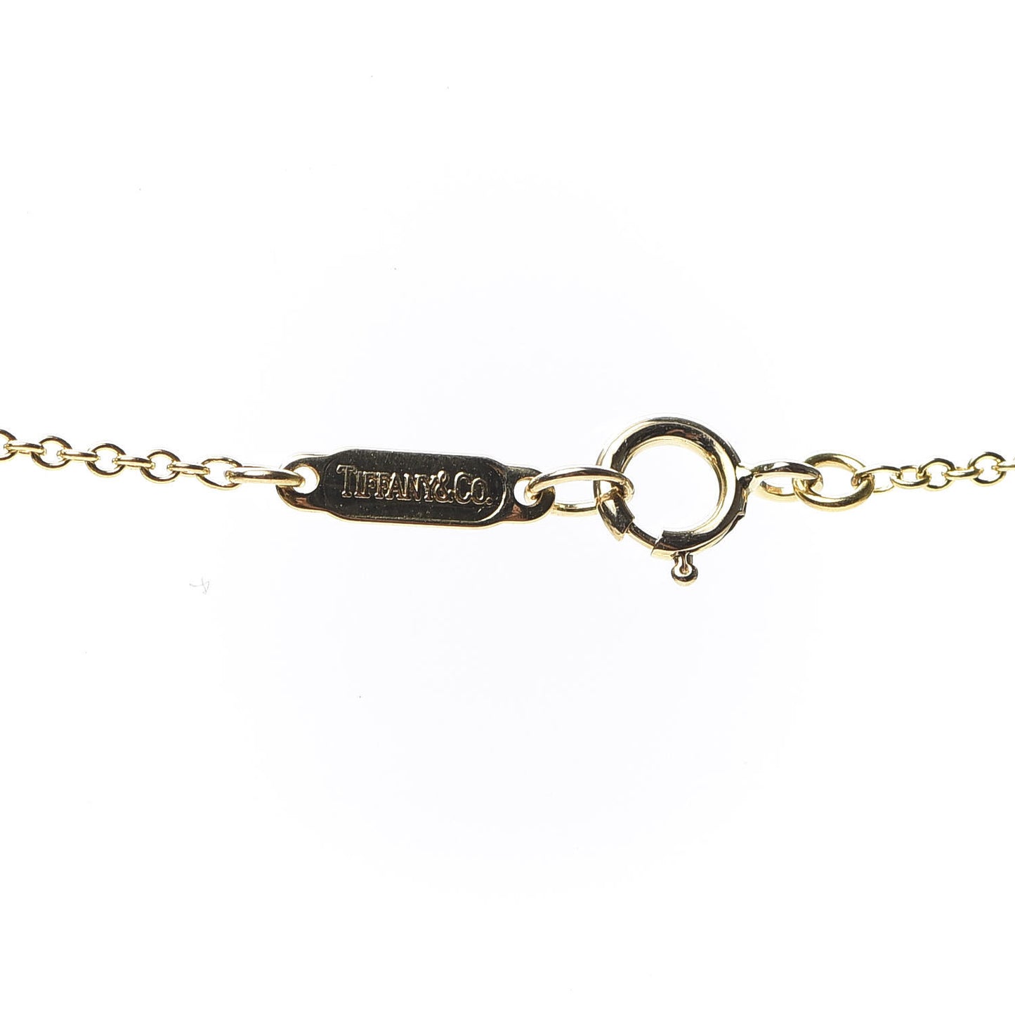 18K Yellow Gold Platinum Diamond Cruciform Cross Pendant Necklace