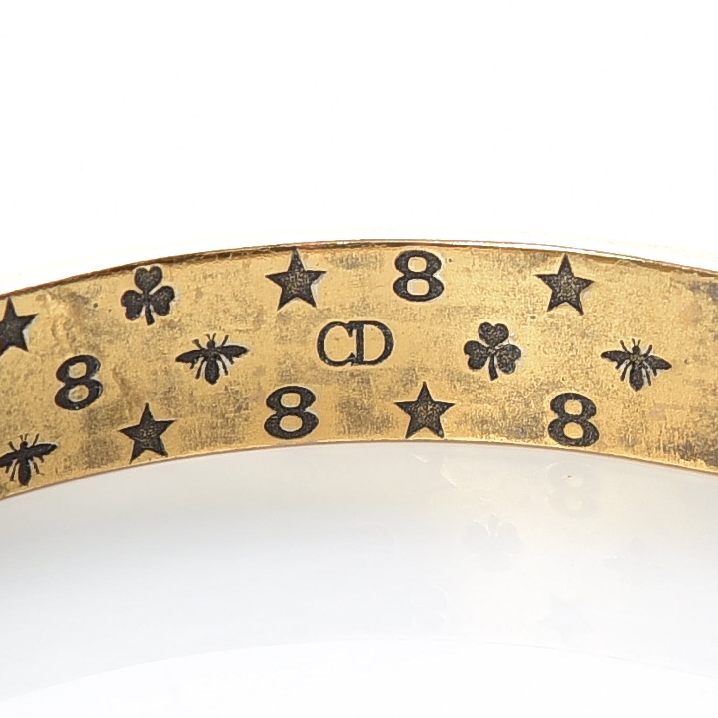 Metal J'Adior Cuff Gold