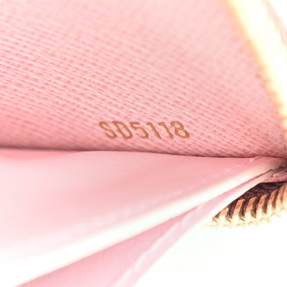 Louis Vuitton Monogram Clemence Wallet Rose Ballerine 7 of 8
