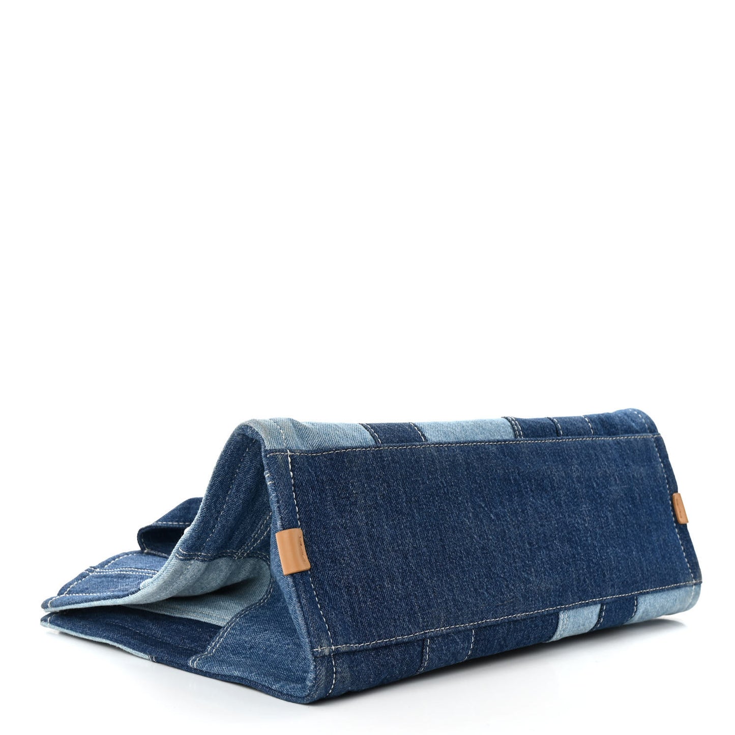 Denim Canvas Large The Tote Bag Blue