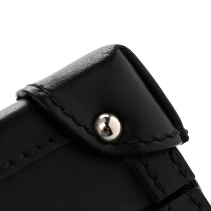 Louis Vuitton Calfskin Suede Snkeskin Petite Malle Black 11 of 12