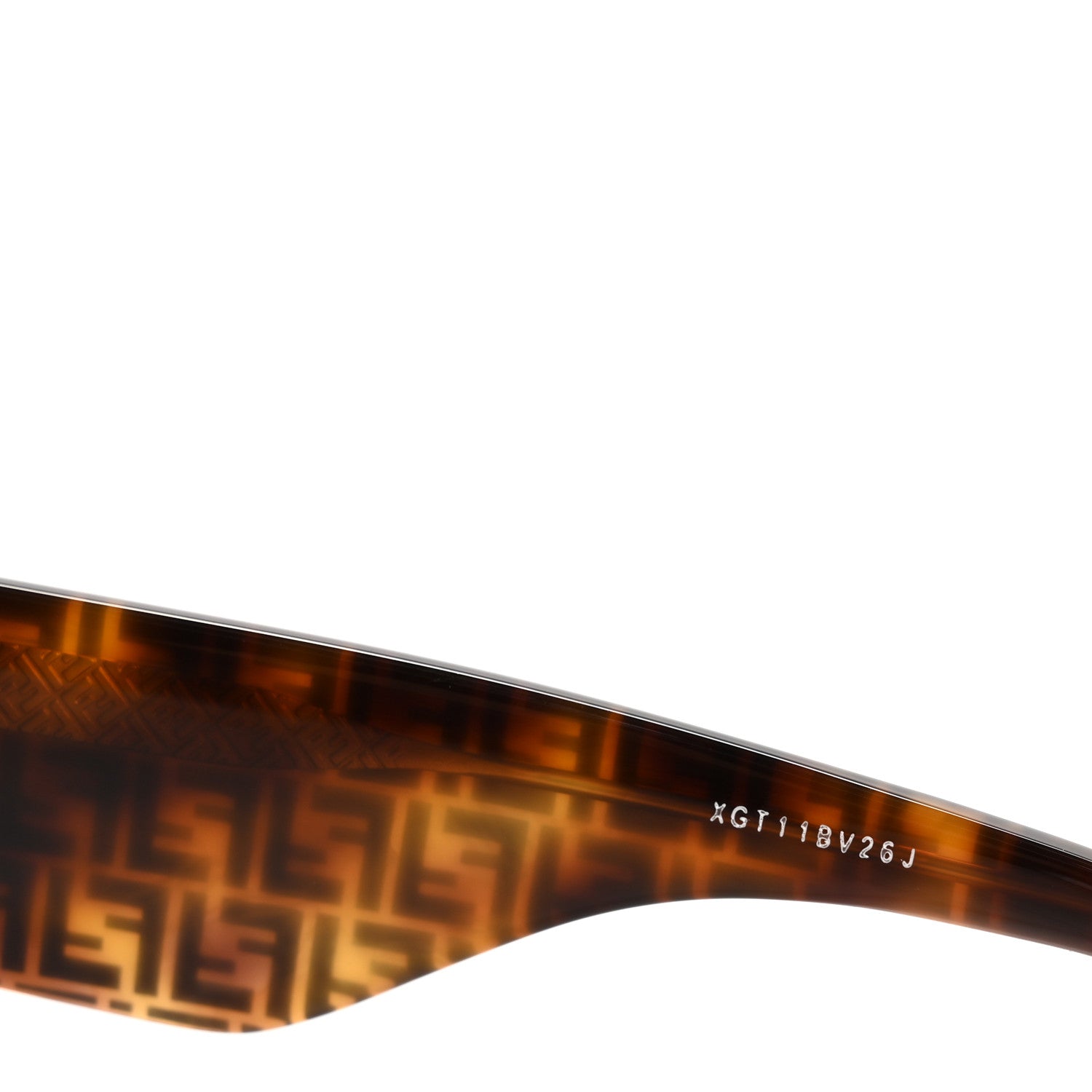 Fendi Acetate Fendi Square Sunglasses FE0458 Havana Black 6 of 8